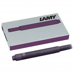 Lamy töltőtoll tintapatron, T10 (5db), violet blackberry (Limitált Kiadás)