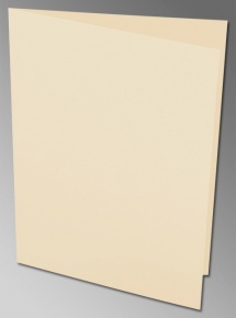 Rössler B/6 karton, 2 részes 120/240x169 mm 220gr. világos drapp