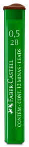 Faber-Castell Ironbetét 0,5 mm 12db 2B (OF/9125 2B)