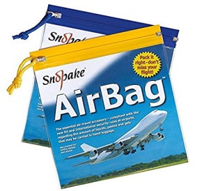 Snopake AirBag tasak utazáshoz, zipzáros, 20x20cm MEGSZŰNT