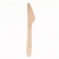 Papstar 25db Kés pure, fa 16,5 cm