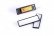 Durable névkitűző Clip card (17x67 mm), mágnessel