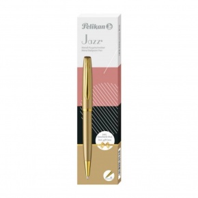 Pelikan Golyóstoll csavarmechanikával (M) Jazz Noble Elegance box Gold
