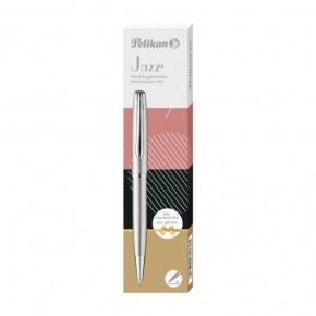 Pelikan Golyóstoll csavarmechanikával (M) Jazz Noble Elegance box Silver