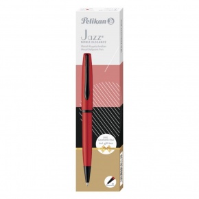 Pelikan Golyóstoll csavarmechanikával (M) Jazz Noble Elegance box Red