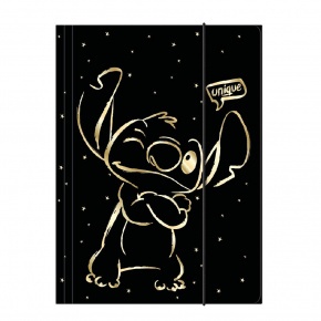 CoolPack Gumismappa karton A/4 Disney Stitch GOLD