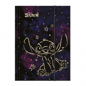 CoolPack Gumismappa karton A/4 Disney Stitch GOLD..