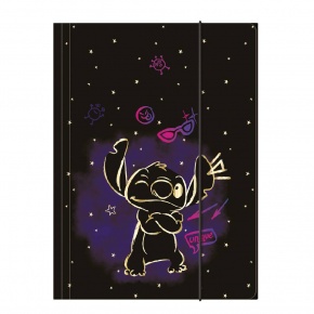 CoolPack Gumismappa karton A/4 Disney Stitch GOLD.