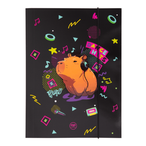 CoolPack Gumismappa A4 karton 2026 Capybara Music