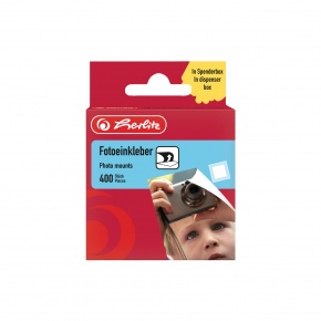 Herlitz Fotóragasztó/400 db, 2 oldalán öntapadó, fehér