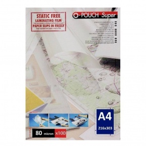 VECTRA Lamináló fólia OPUS A/4 (216x303) 80 mikron fényes