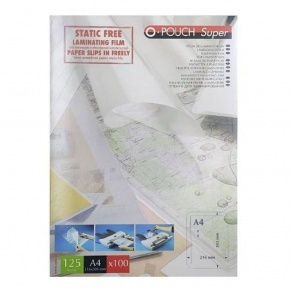 VECTRA Lamináló fólia OPUS A/4 (216x303) 125 mikron fényes