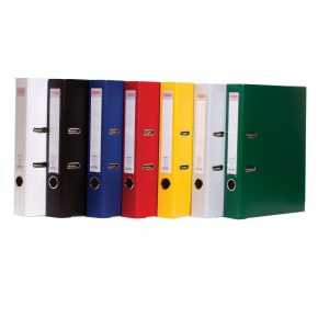 Herlitz Iratrendező A4 5cm élvédős, cserélhető címkés fehér