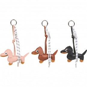 Baier Brunnen kulcstartó, tacskó, 3 féle szín (6)