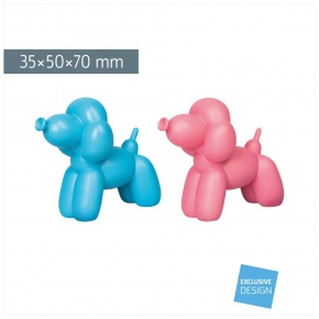 Baier Brunnen radír, lufikutya, 2 féle szín (6)