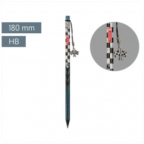 Baier Brunnen ceruza, radíros, charmmal, Fast Wheels (6)