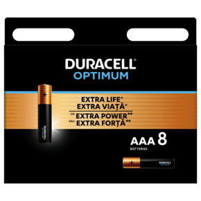 Duracell Optimum 8 db AAA elem