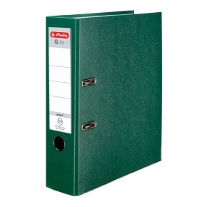 Herlitz Iratrendező 7,5cm Q.file zöld