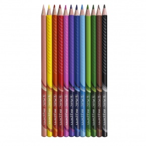 Herlitz színes ceruza / 12 szín Trio my.pen