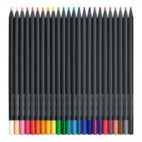 Faber-Castell Színes ceruza készlet 24db-os Black Edition fekete test