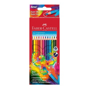 Faber-Castell Színesceruza papagáj, háromszögletű 12db