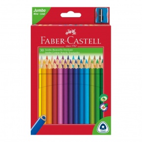 Faber-Castell Színesceruza GRIP Junior háromszögű 30db-os