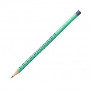 Faber-Castell grafitceruza, Grip 2001, B, türkiz-sötétkék (6)