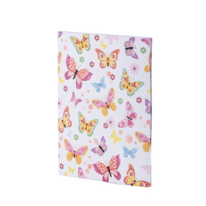 Rössler levélpapír szett (10db lev.papír 18,5x25 cm + 10db boríték) pillangós
