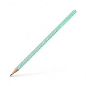 Faber-Castell Grafitceruza Grip Sparkle, menta
