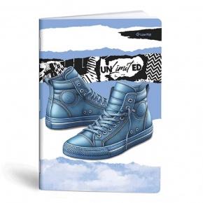VECTRA Tűzött füzet vonalas LIPAMILL A/4 40 lapos Sneaker