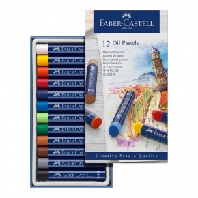 Faber-Castell AG-Goldfaber Stúdió olajpasztell rúd készlet 12db