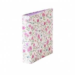 Rössler gyűrűskönyv (A5, 2 gyűrűs) rózsaszín tav.virágos, Cornwall (6)