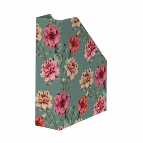 Rössler iratpapucs/magazintartó (8 cm) őszi virágok, Valentina (5)