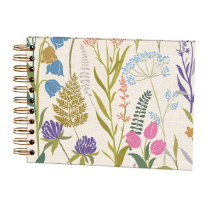 Rössler fotóalbum/scrapbook (19,5x14,5 cm, 20 lap, spirálos)mezei virágok, Wild Flowers (6)