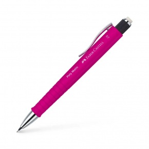 Faber-Castell Töltőceruza Poly-Matic 0,7mm, radírral, pink