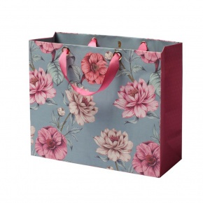 Rössler ajándéktasak (31x26x12 cm) őszi virágok, Valentina (5)