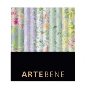 Artebene tekercses csomagolópapír (70x200 cm) pasztell rózsás, 5-féle 2022