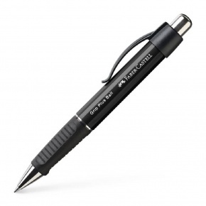 Faber-Castell Golyóstoll Grip Plus 1407 fekete külsővel