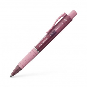 Faber-Castell Golyóstoll POLY BALL VIEW rózsa árnyékok test XB-s heggyel