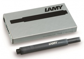 Lamy töltőtoll tintapatron, T10 (5db) fekete
