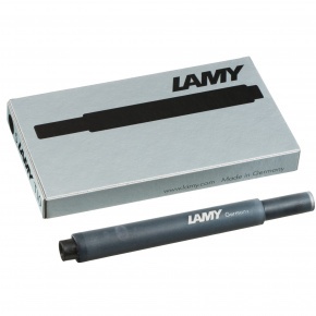 Lamy töltőtoll tintapatron, T10 (5db) fekete