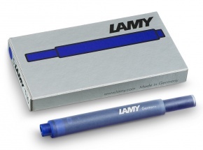 Lamy töltőtoll tintapatron, T10 (5db) kék