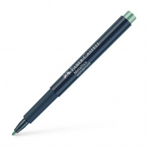 Faber-Castell Art & Graphic Művész filc 1,5mm Creativ Studio metál zöld (294)