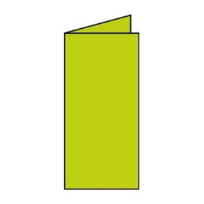 Rössler LA/4 karton, 2 részes 100/200x210 mm 220gr. lime