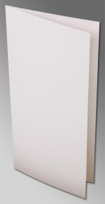 Rössler LA/4 karton, 2 részes 100/200x210 mm 220gr. metál hófehér