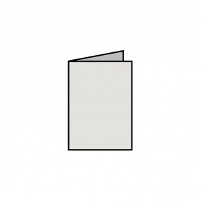Rössler A/7 karton (10,5x7,4 cm) metál márvány fehér