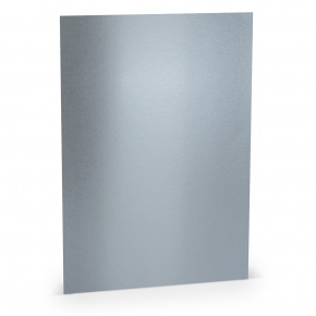 Rössler A/7 karton (10,5x7,4 cm) metál ezüst