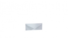 Rössler B/6 boríték (12,5x17,6 cm, 100 g) metál márvány fehér