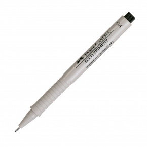 Faber-Castell Rostiron ECCO-PIGMENT 0,4mm fekete