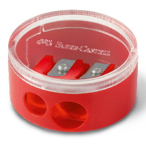 Faber-Castell Hegyező műa. dupla tartályos, vegyes szinekben